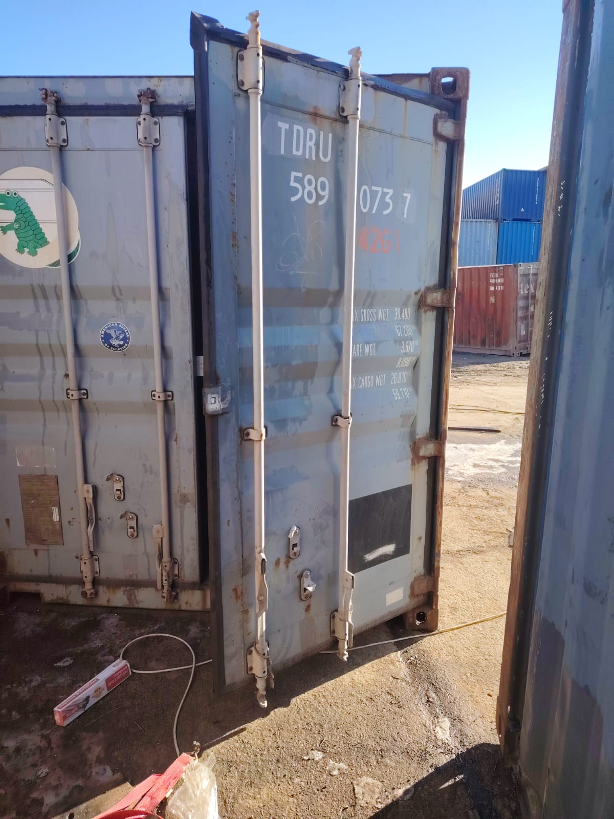 Морской контейнер TDRU5890737